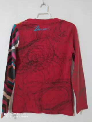 Camiseta Desigual Manga Larga Multicolor