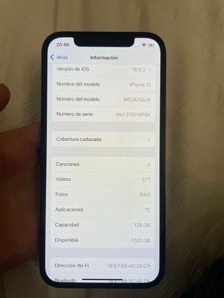 iPhone 12 128GB Negro