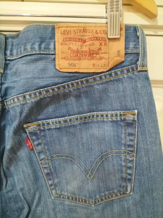 Pantalones Levi's 501 Hombre Talla 44-46