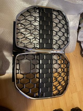 Rejilla BMW Serie 4 Cromada y Negra