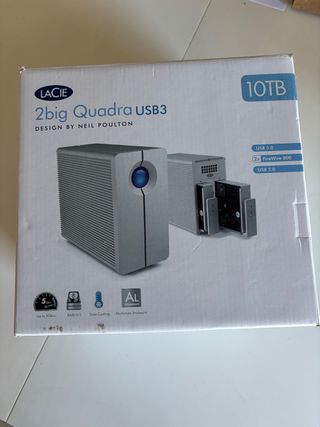 Lacie 2Big Quadra Caja disco externo Raid
