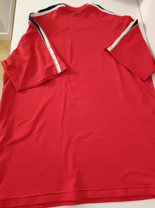 Camiseta Domyos roja transpirable