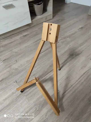 Caballete de mesa de madera Plegable