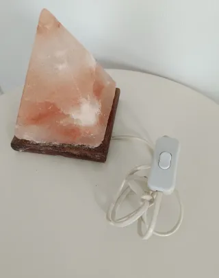 Lámpara Sal Himalaya Piramidal
