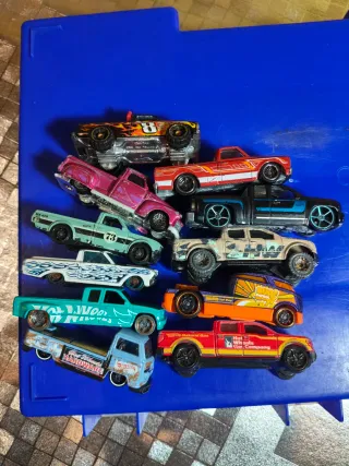 Lote de Camionetas Hot Wheels