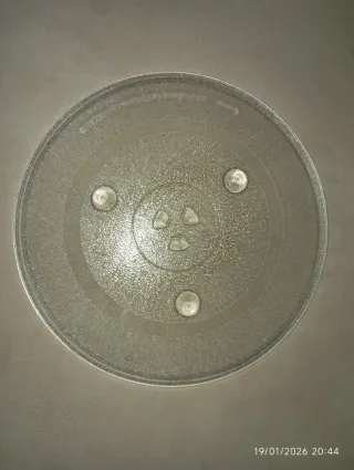 Piatto girevole e guida per microonde