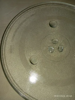 Piatto girevole e guida per microonde