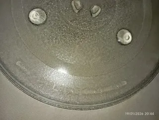 Piatto girevole e guida per microonde