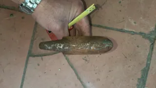 Herramienta de metal oxidada