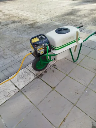 Carro de  fumigar sulfata