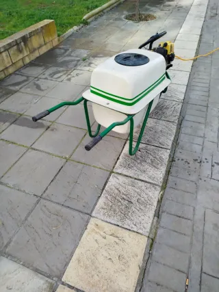 Carro de  fumigar sulfata