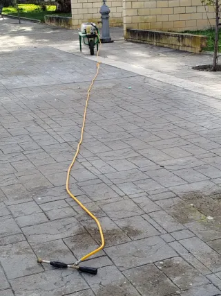 Carro de  fumigar sulfata