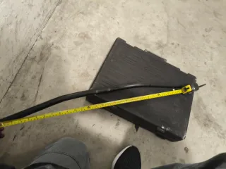 Manillar moto custom naked negro