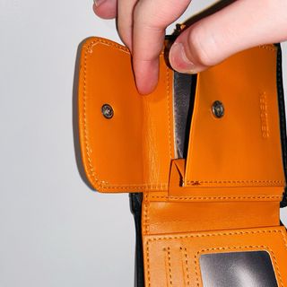 Portafoglio in pelle Sendefn nero e prezzo trattab