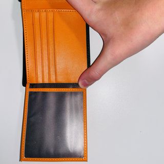 Portafoglio in pelle Sendefn nero e prezzo trattab