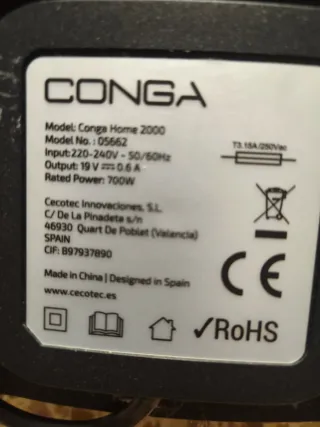 Robot aspirador conga 2290