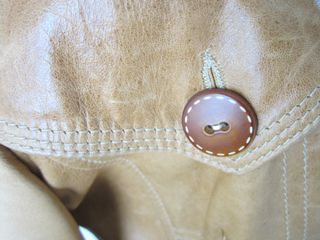 Cazadora piel Ivonne marrón