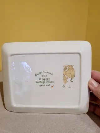 Mantequera Cerámica Inglesa Vintage