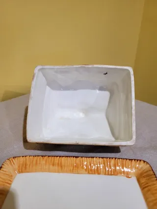 Mantequera Cerámica Inglesa Vintage