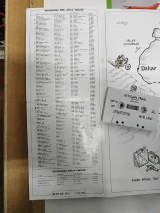 Juego Spectrum African Trail Simulator