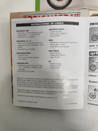 Juego Spectrum African Trail Simulator