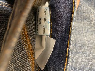 jeans vita bassa calvin klein taglia w28