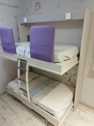 Litera abatible doble hecha a medida.