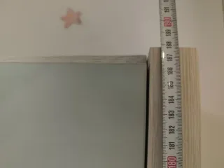 Litera abatible doble hecha a medida.