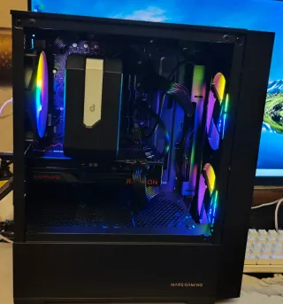 pc da gaming rx6600 ,i5 ,16 gb ram