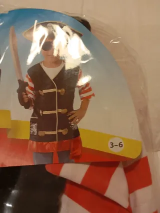 Disfraz Pirata Niño Talla 3-6