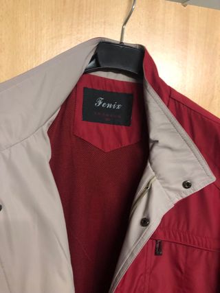 Chaqueta Fenix Hombre Roja