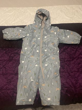 Mono nieve 12/18 meses estampado