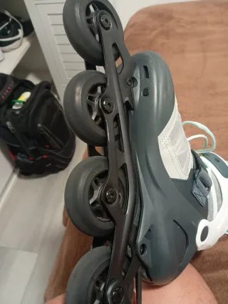 Patines en línea y equipo de protección tall 36-38