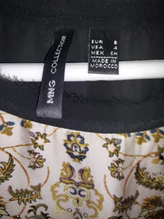 Camisa estampada manga larga