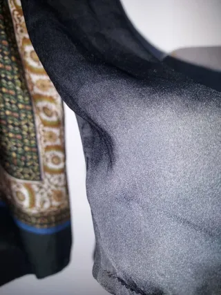 Camisa estampada manga larga