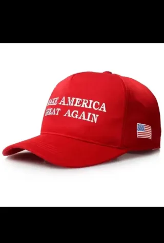 Gorra MAGA Donald Trump Roja