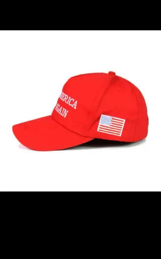 Gorra MAGA Donald Trump Roja