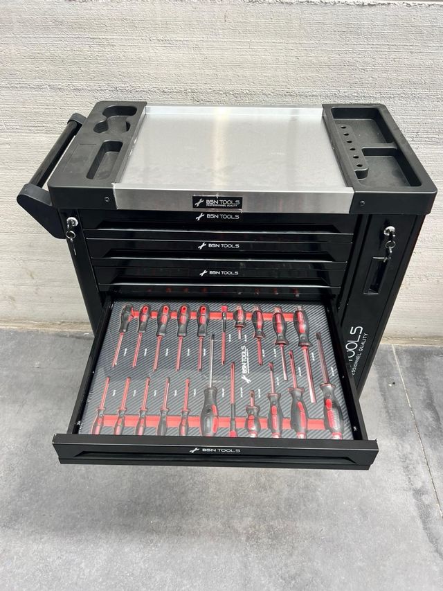 Carro de herramientas 7 Cajones CON Herramientas!