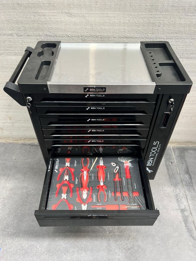 Carro de herramientas 7 Cajones CON Herramientas!