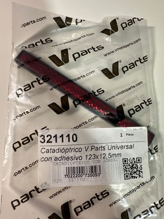 Catadióptrico V Parts Universal 123x12,5mm