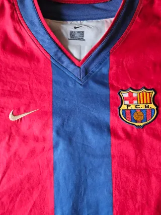 Maglia Barcellona Riquelme 10 2002/03 Originale