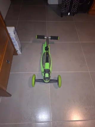 Patinete 3 ruedas verde