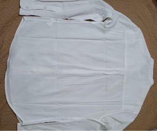 Camicia Zara bianca uomo taglia M