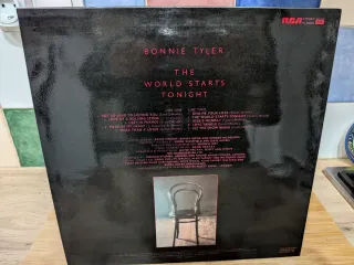 Vinilo Bonnie Tyler The World Starts Tonight
