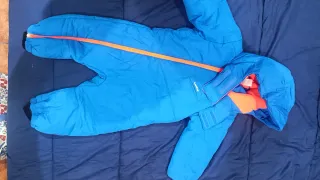 Mono nieve niño azul sin estrenar