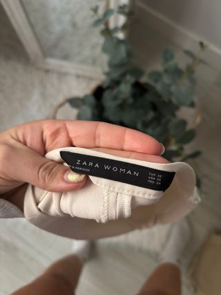 Pantalón Zara Palazzo Estampado Floral