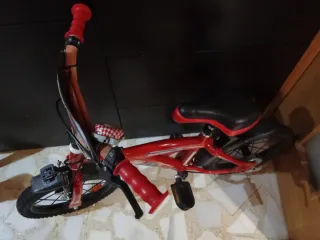 Bicicleta infantil roja Storm