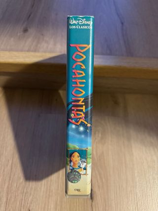 VHS Pocahontas Disney Los Clásicos