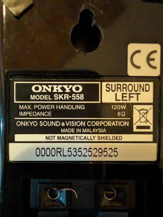 Home Cinema Onkyo HT-S3505 (Receptor para reparar)