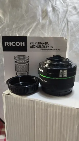 Objetivo Pentax SMC DA 50mm f/1.8